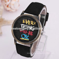 New fashion unisex fabric strap watch